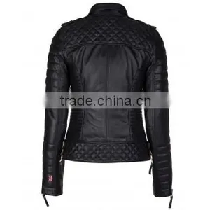 Ladies Super Sheep Lamb Leather Jacket thumbnail-2
