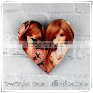 MDF Sublimation Wall Clock For Heat Transfer Free Samples thumbnail-4