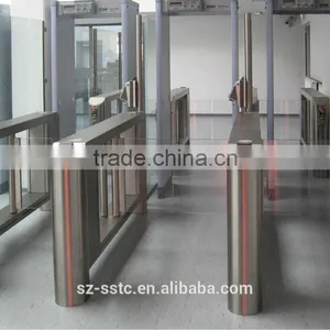 Security Rfid Full Automatic Swing Pedestrian Turnstile Gate thumbnail-1