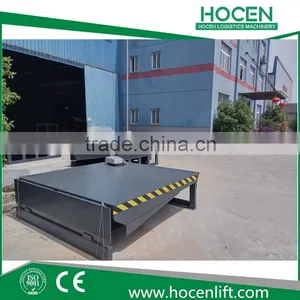 Garage Steel Trailer Dock Leveler Stationary Hydraulic Electric Unloading Container Ramp Price thumbnail-2