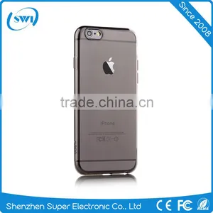 Super Slim And Light Transparent Clear Back Soft TPU Cases Cover For Iphone 6 6S 6 Plus thumbnail-3