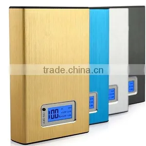 Promotional Gift Newest Model Metal Material Smart Portable 12000mah Power Bank thumbnail-5