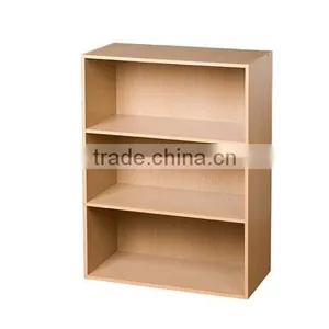 Melamine Beech Bookcase thumbnail-1