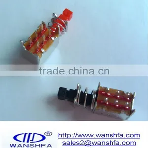 PS-22F03 50V DC Self-lock Push Switch thumbnail-2