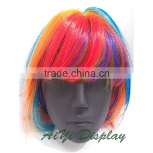 Fashion Store Window Display Female Glossy Grey Sculpted Hair Mannequin thumbnail-1