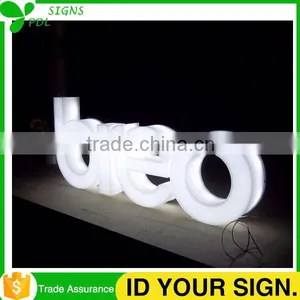 PDL Custom Outdoor Fully Acrylic Whole Lit Led Letters thumbnail-2