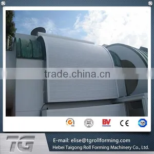 Metal Garage Door Slats Cold Making Machine/Rolling Door Equipment Roller Shutter Door Cold Forming Line thumbnail-3