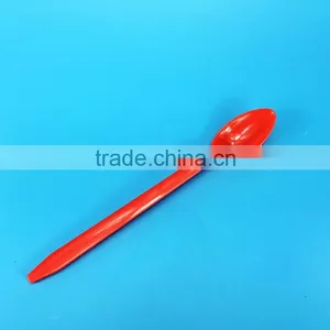 Disposable Plastic Soup Spoon Hard Colored Plastic Spoon thumbnail-1