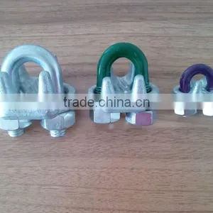 US Type Drop Forged Wire Rope Clip Stainless Steel Wire Rope Clip thumbnail-1