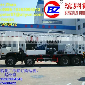 High Drilling Ability!! 400m Truck Mounted Water Well Drilling Rig thumbnail-1