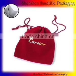 Hot Sell Drawstring Velvet Pouch/velvet Jewelry Pouch thumbnail-3