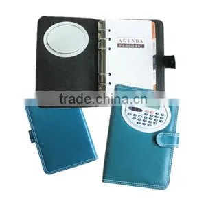 A5 Leather 6-ring Binder Organizer thumbnail-1