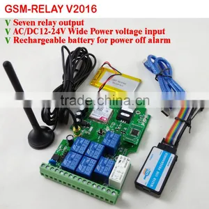 GSM Relay Switch Controller SMS Texts for Switching Relay With Dialling-in Remote Control thumbnail-2