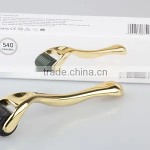 Wholesale 540 Needles Micro Needle Gold Derma Roller thumbnail-1