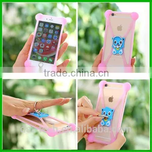 Hot Selling 3D Flexible Soft Tpu Mobile Phone Case With Ring thumbnail-3