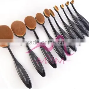 New Style Toothbrush Shape Brush Plastic Silicon Handle Foundation Brush Makeup Brush thumbnail-2