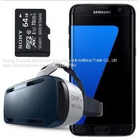 Samsung Galaxy S7 Edge SM-G935F + Gear VR + 64GB SD Card (FACTORY UNLOCKED) thumbnail-1