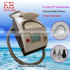 Professional Touch Screen q Switch nd Yag Laser Tattoo Removal System thumbnail-1