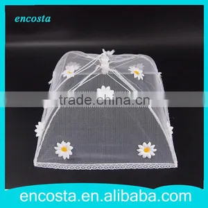 Kitchen Umbrella Mosquito Net Mesh Food Cover With Flower thumbnail-1