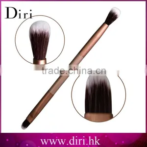 Double End Makeup Brush Horse Hair With Custom Logo Eyeshadow Brush thumbnail-1