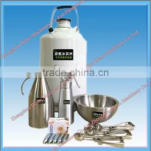 Hot Sale Liquid Nitrogen Ice Cream Machine With Factory Price thumbnail-1