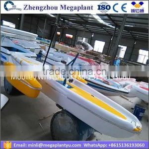 Single Person Fiberglass FRP Wheels Water Tricycle Bike thumbnail-4