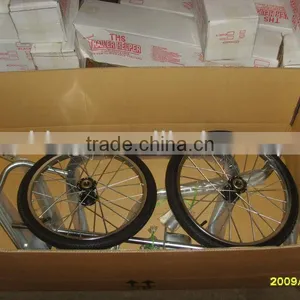 220L Big Plastic Tray Dump Garden Leaf Cart thumbnail-4