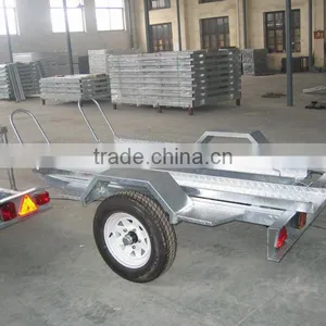 2015hot Dip Galvanized Trailer for Motorcycle thumbnail-1