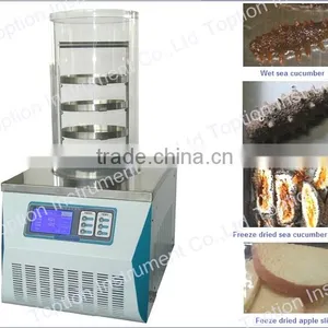 Laboratory Bench Top Stainless Steel Vacuum Freeze Dryer Lyophilizer for Sale thumbnail-2
