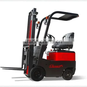 China Best Selling 750kg 48V 140Ah Small Electric Harga Forklift Baru thumbnail-2