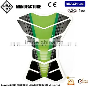Motorcycle Sticker Grain Crystal Epoxy Fishbone Fuel Tank Sticker Protector for Decoration 23*18cm thumbnail-1