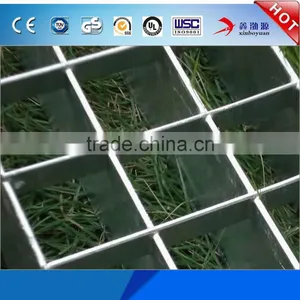 Factory Low Price I-Shape Plain Type Serrated Galvanized Metal Grid Flooring Steel Bar Grating Stainless Grate thumbnail-1