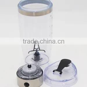 600ml Stainless Steel Electric Shaker Bottle USB thumbnail-6