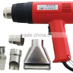 New Heat Gun Hot Air Gun Dual Temperature+4 Nozzles Power Tool 1500 W Heater Gun thumbnail-3