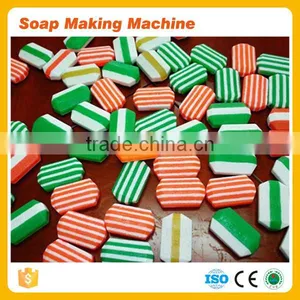 500kg/h Manufacturing Plant for Soap, Soap Product Line Electronic Lanudry Soap Cutter thumbnail-4