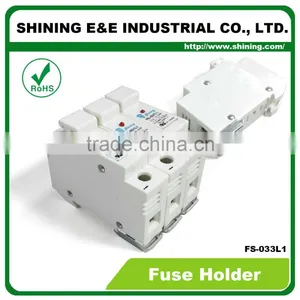 FS-033L1 Embedded Indicator 110V 32A 3 Pole RT18-32 Ceramic Fuse Holder thumbnail-6