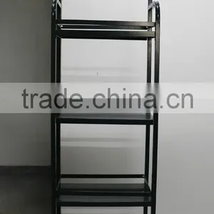 4-tire Well-designed Black Iron Beer Bottle Rack thumbnail-1