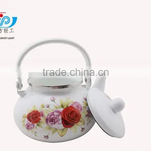 The Fashion Melon Shape 2.5L Enamel Kettle With Wooden/metal Knob thumbnail-3