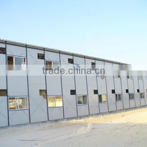 Good Quality Prefabricated Sandwich Panel House thumbnail-1