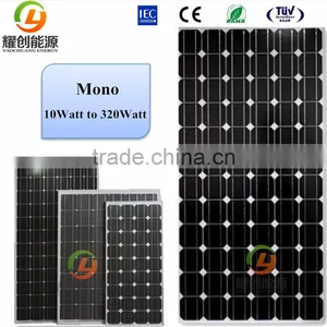 Monocrystalline Solar Panels 100w 150w 200w PV Solar Panel Mono Price thumbnail-1