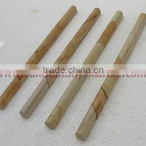 NEW TEAKWOOD BURMATEAK MARBLE PENCIL MOLDING thumbnail-2