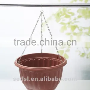 High-quality Self Watering Hanging Planter, Flower Pot With Chain thumbnail-2