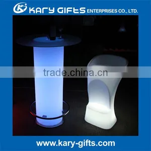 Glowing Multi Color Change Led Lighting up Bar Table thumbnail-3