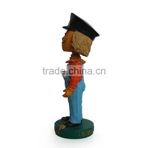 Resin Cartoon Figurine Bobble Head thumbnail-2