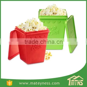 Silicone Microwave Popcorn Maker thumbnail-1