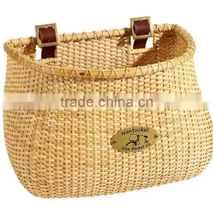 Linyi Durable and Valuable Willow Kids Bicycle Basket With 100% Handmade thumbnail-1