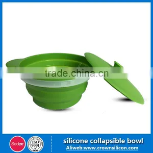 Unbreakable Kitchenware Silicone Collapsible Bowl thumbnail-1