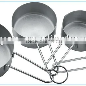 Stainless Steel Measuring Cup Set 4pcs Different Size thumbnail-1