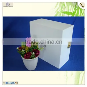 Decorating Lighted Plain Craft Wooden Pen Box thumbnail-6
