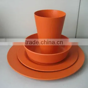 Biodegradable Bamboo Fiber Tableware Sets thumbnail-1